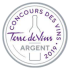 Médaille d'argent - Concours Terre de Vins 2019